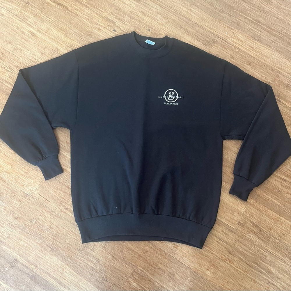 Vintage 90s Garth Brooks World Tour Embroidered Crewneck Sweatshirt, NEVER WORN